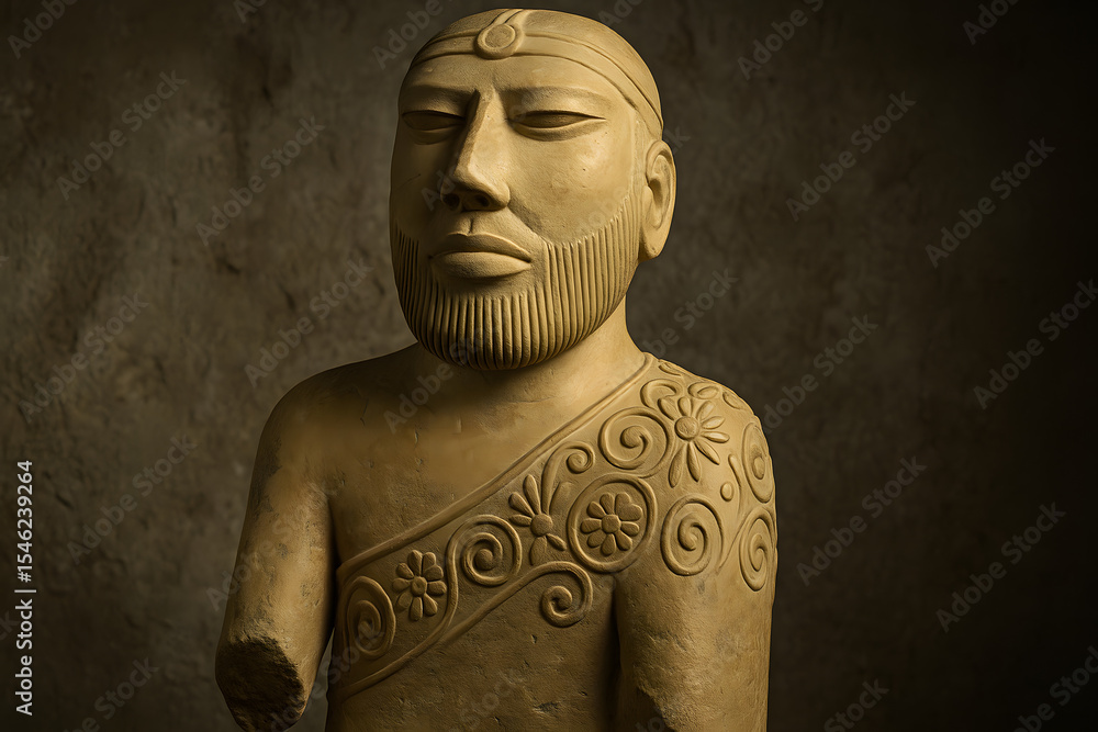 Sculptures and DemiGods of Indus Valley